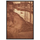 Telegraph Poles by Clarence White, framed poster, view 3