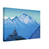 Temple in Naggar by Nicholas Roerich, canvas, view 2