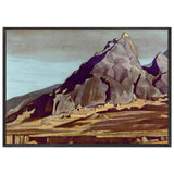 Temple by Nicholas Roerich, framed poster, view 3