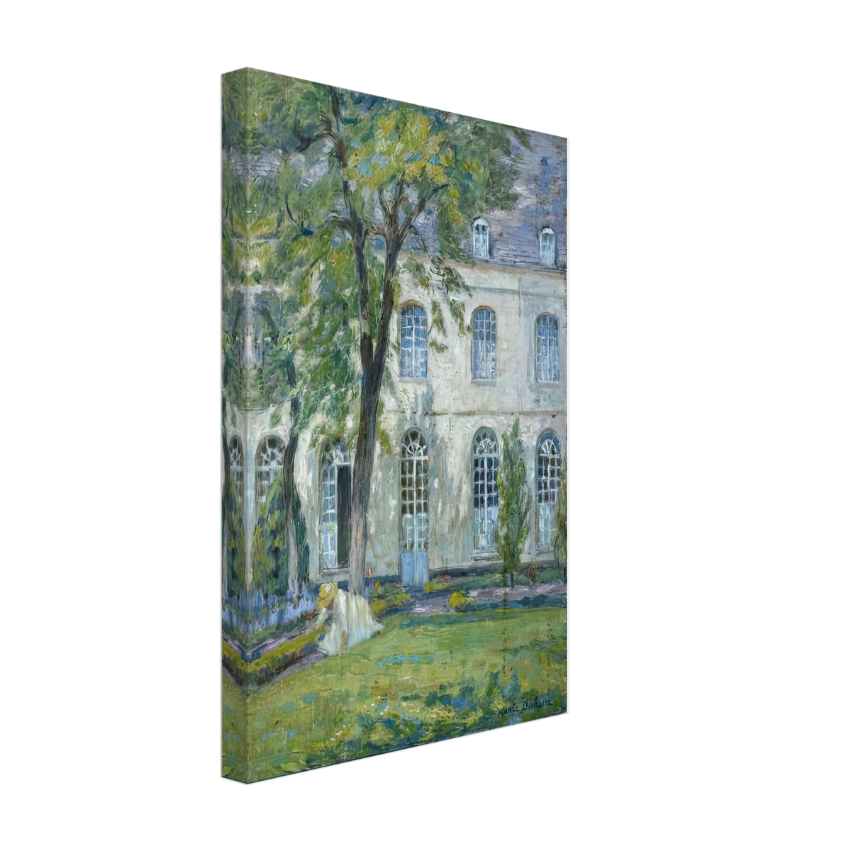 Tending the Garden by Marie Duhem, canvas, view 2