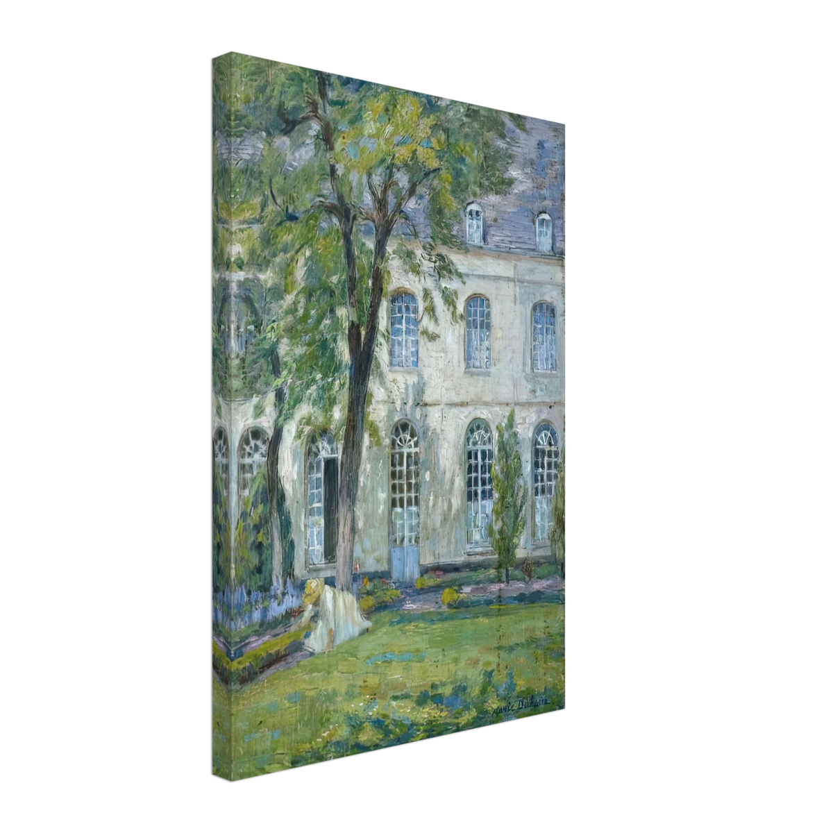 Tending the Garden by Marie Duhem, canvas