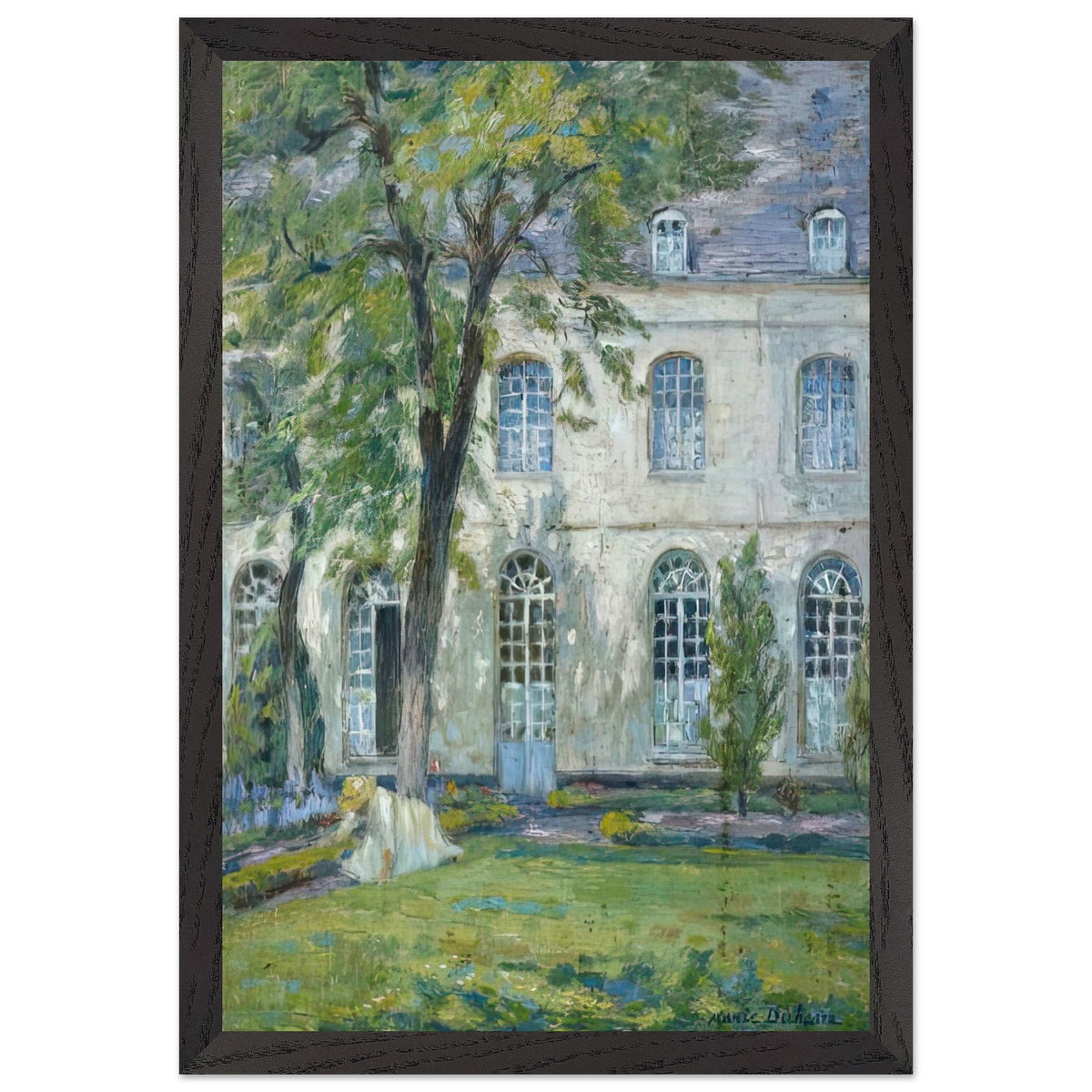 Tending the Garden by Marie Duhem, framed poster, view 2