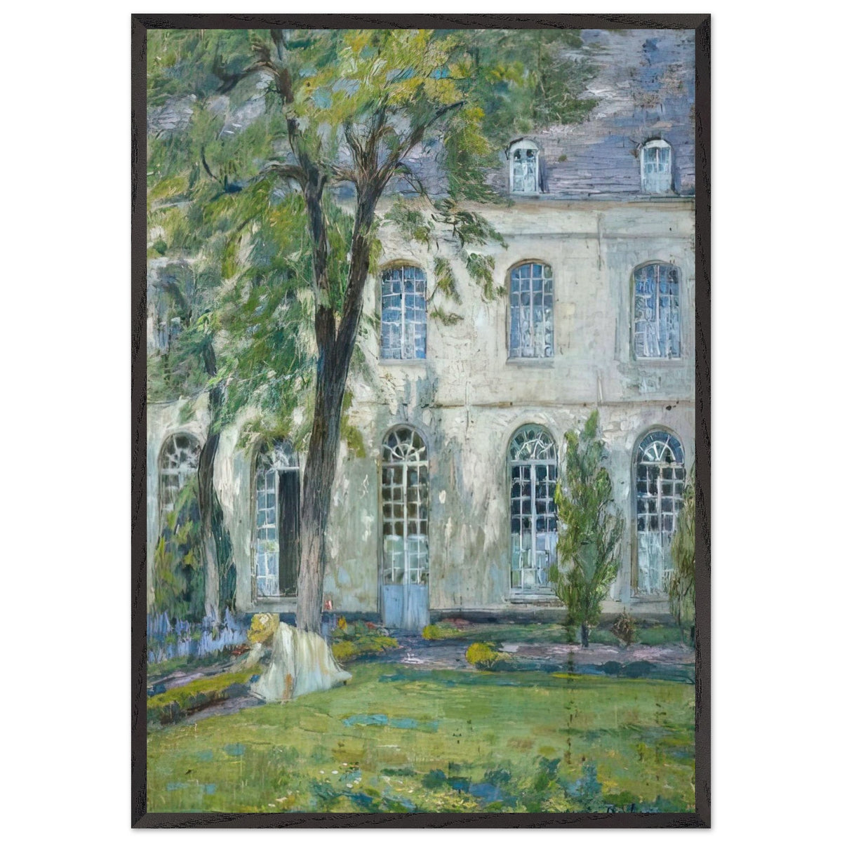 Tending the Garden by Marie Duhem, framed poster, view 3