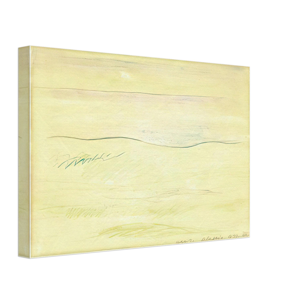 Tengerpart Liguria 1933 by Vaszary János, canvas, view 2