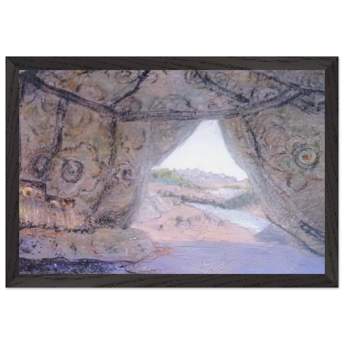 Tent of Ivan the Terrible by Nicholas Roerich, framed poster, view 2