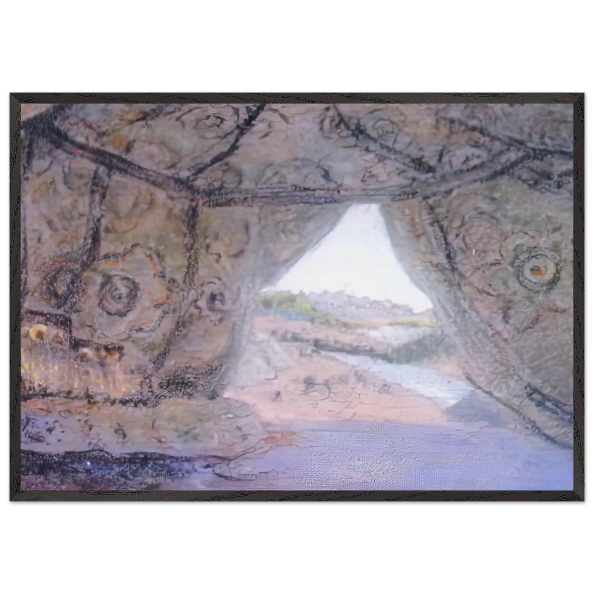 Tent of Ivan the Terrible by Nicholas Roerich, framed poster, view 3