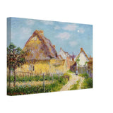 Thatched Cottage by Gustave Loiseau, canvas, view 2