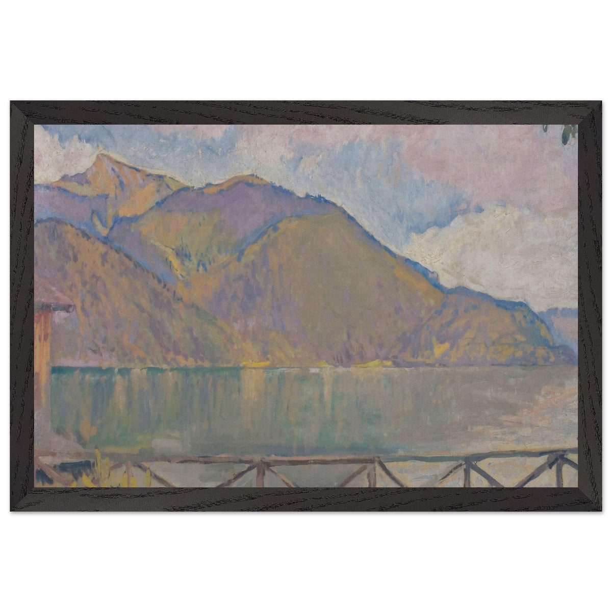 The Abersee by Koloman Moser, framed poster, view 2