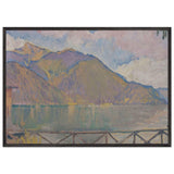 The Abersee by Koloman Moser, framed poster, view 3
