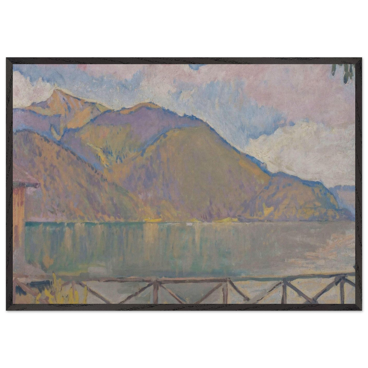 The Abersee by Koloman Moser, framed poster, view 3