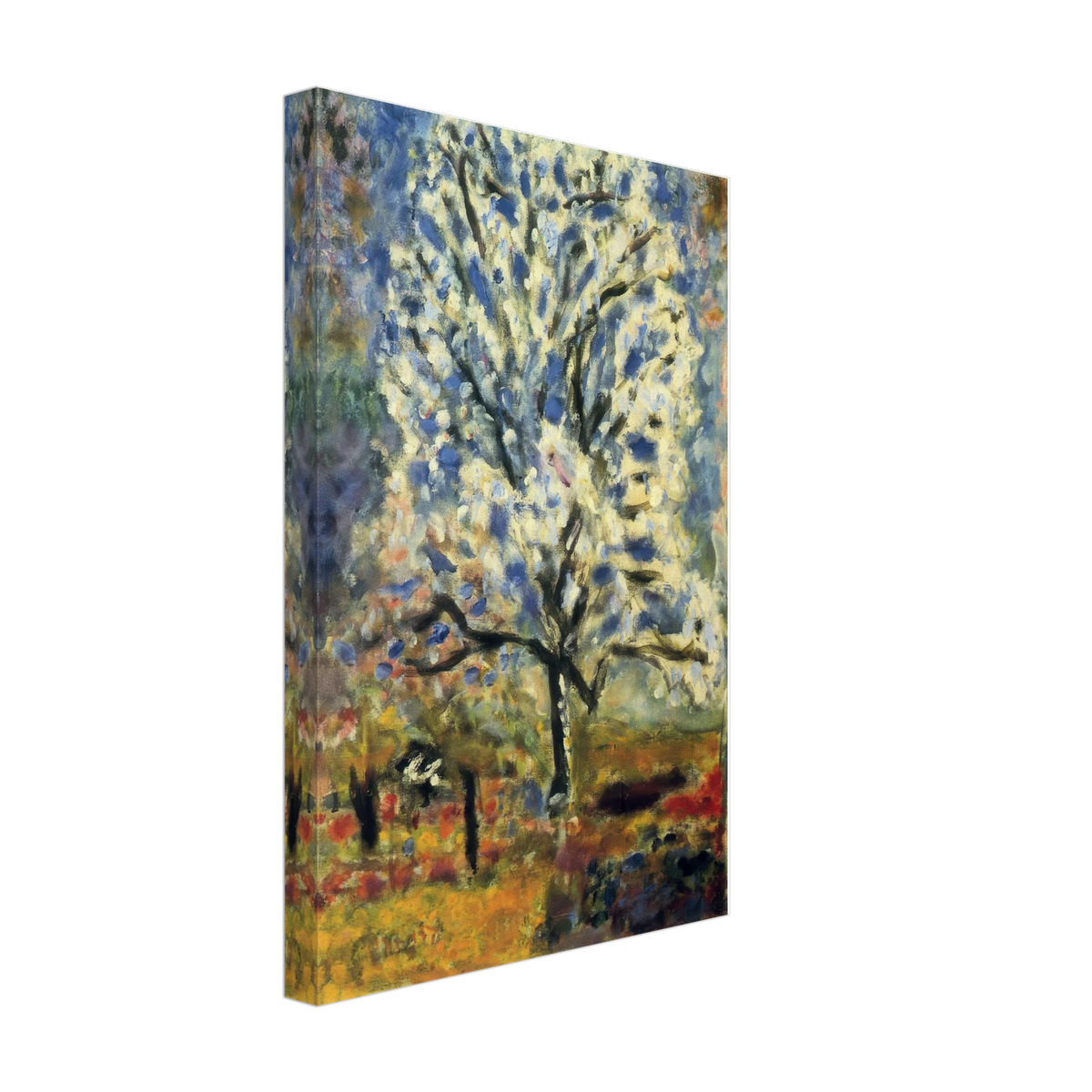 The Almond Tree in Blossom by Pierre Bonnard, canvas, view 2