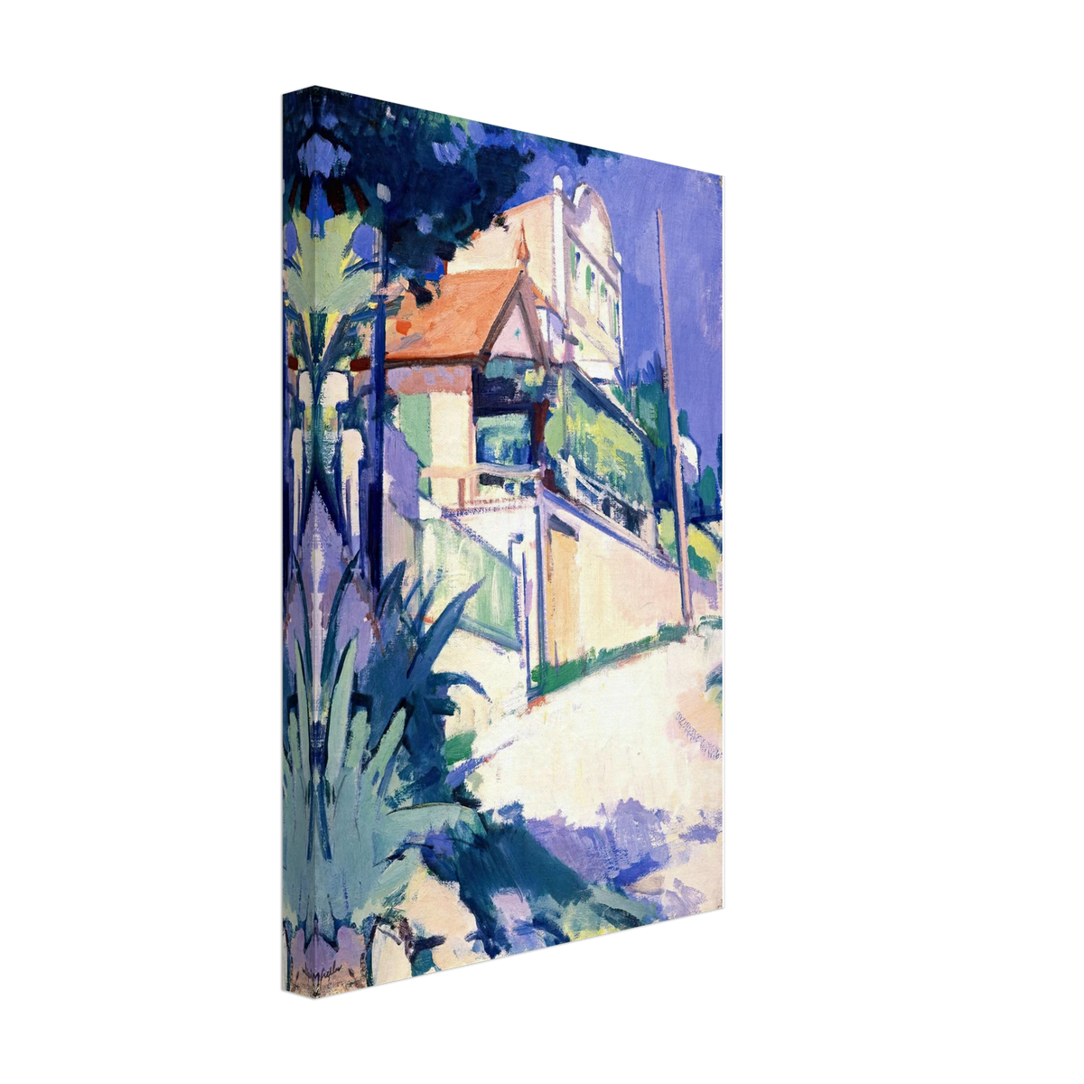 The Aloe Tree by Samuel Peploe, canvas, view 2