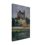The Auxerre Cathedral by Gustave Loiseau, canvas, view 2