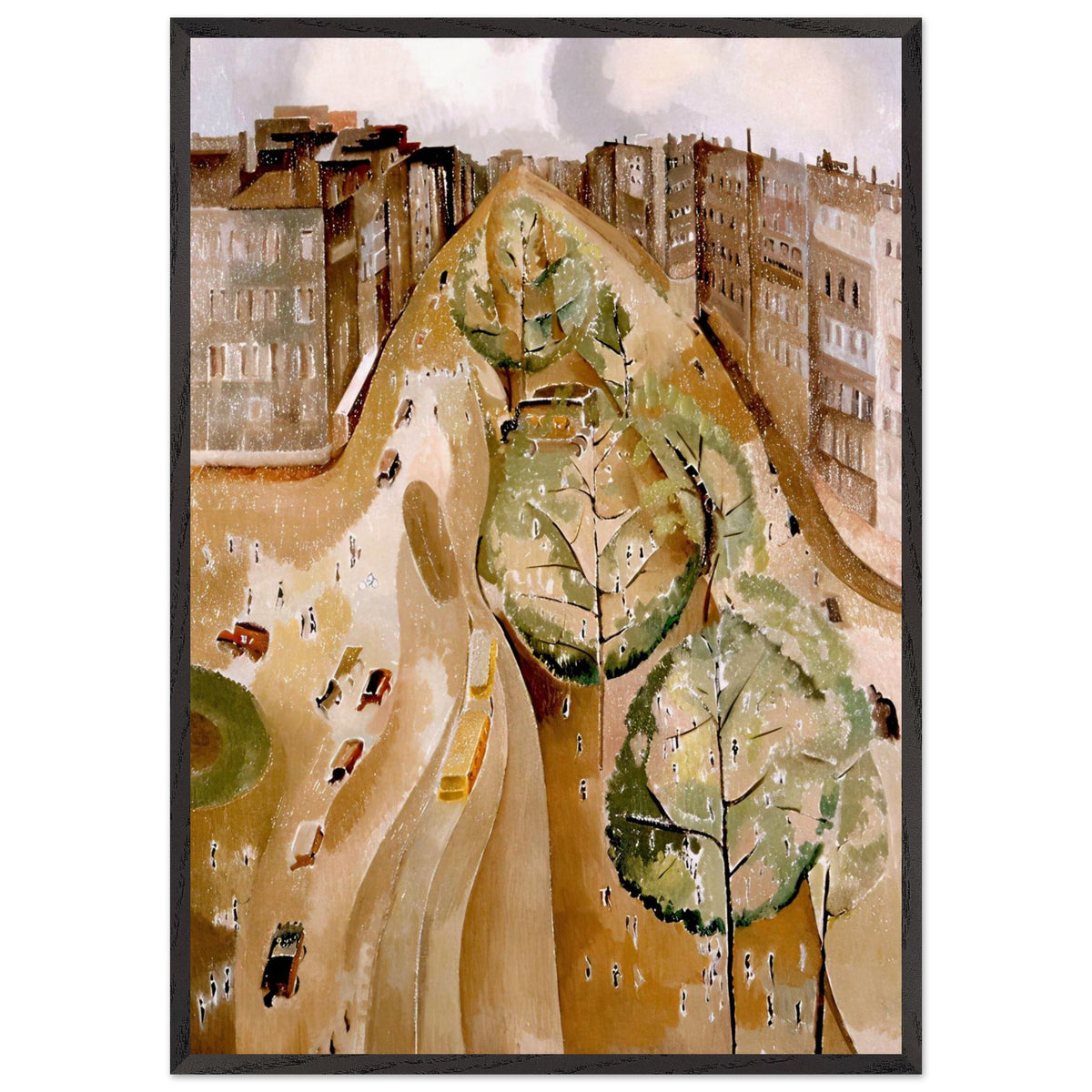 The Avenue by Alice Bailly, framed poster, view 3