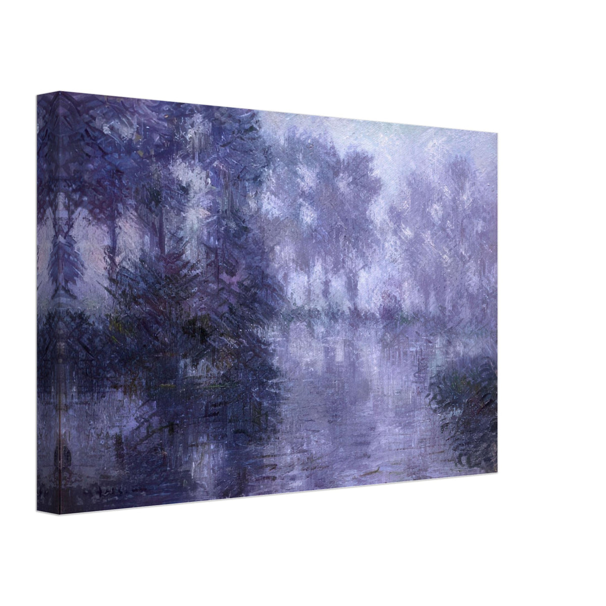 The Banks of the Eure by Gustave Loiseau, canvas, view 2