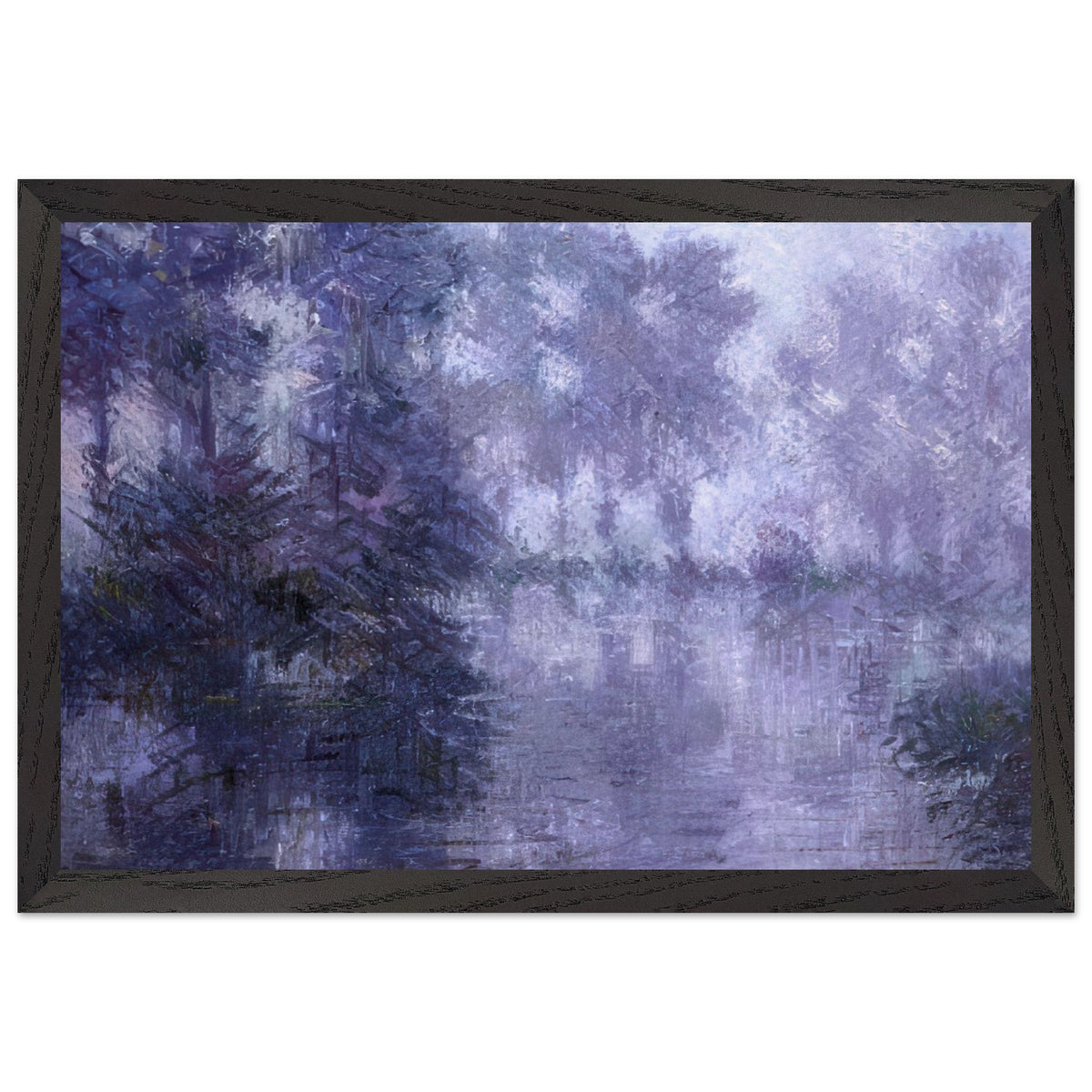 The Banks of the Eure by Gustave Loiseau, framed poster, view 2