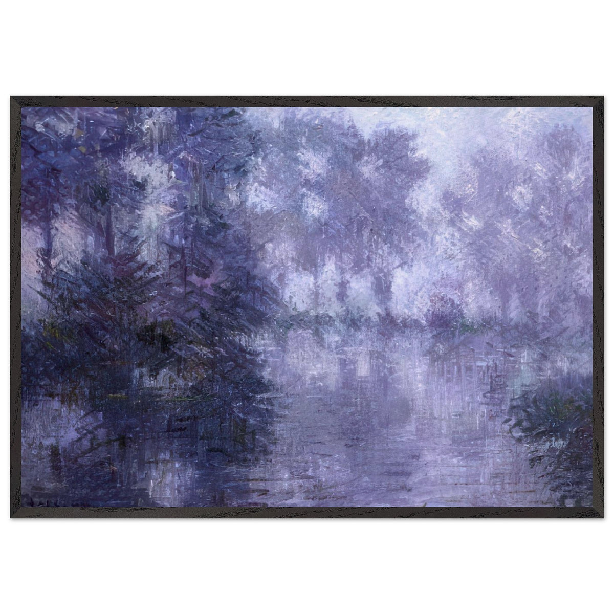 The Banks of the Eure by Gustave Loiseau, framed poster, view 3