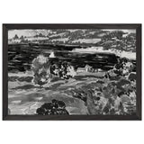 The Bay, Nova Scotia by George Luks, framed poster, view 2