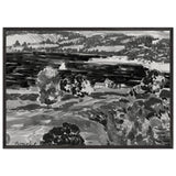 The Bay, Nova Scotia by George Luks, framed poster, view 3