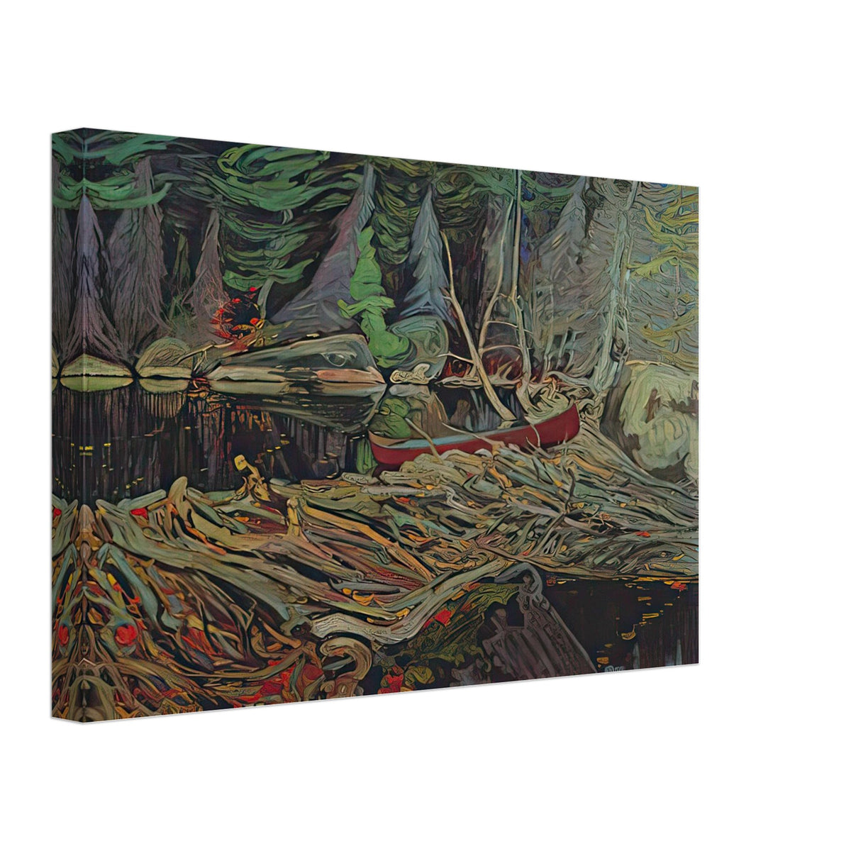 The Beaver Dam by J. E. H. MacDonald, canvas, view 2