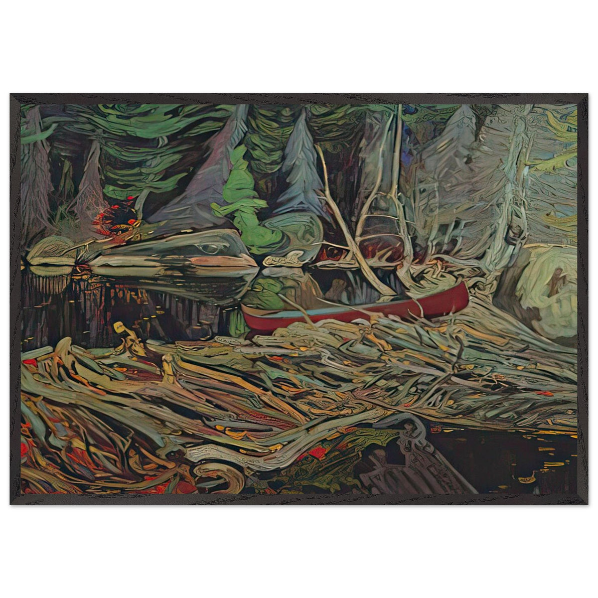 The Beaver Dam by J. E. H. MacDonald, framed poster, view 3
