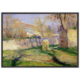 The Blue House by Guy Rose, framed poster, view 3