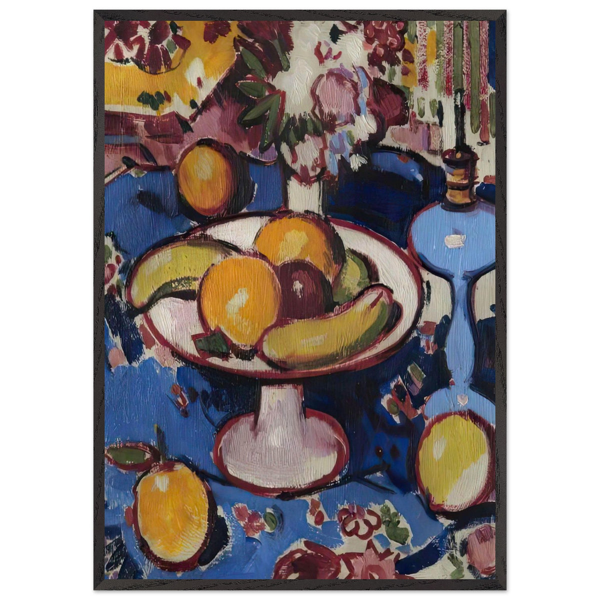 The Blue Lamp by John Duncan Fergusson, framed poster, view 3