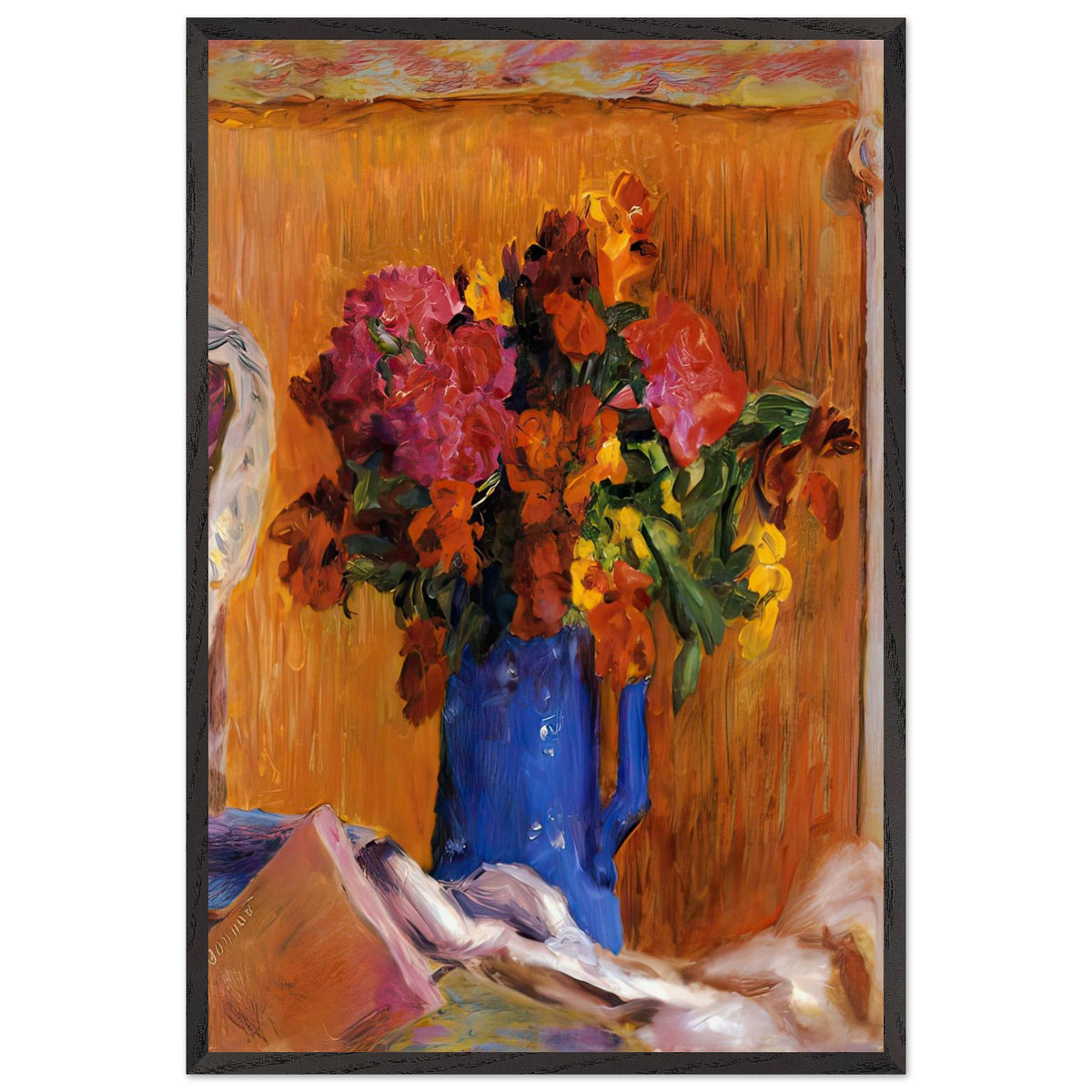 The Blue Pot by Pierre Bonnard, framed poster