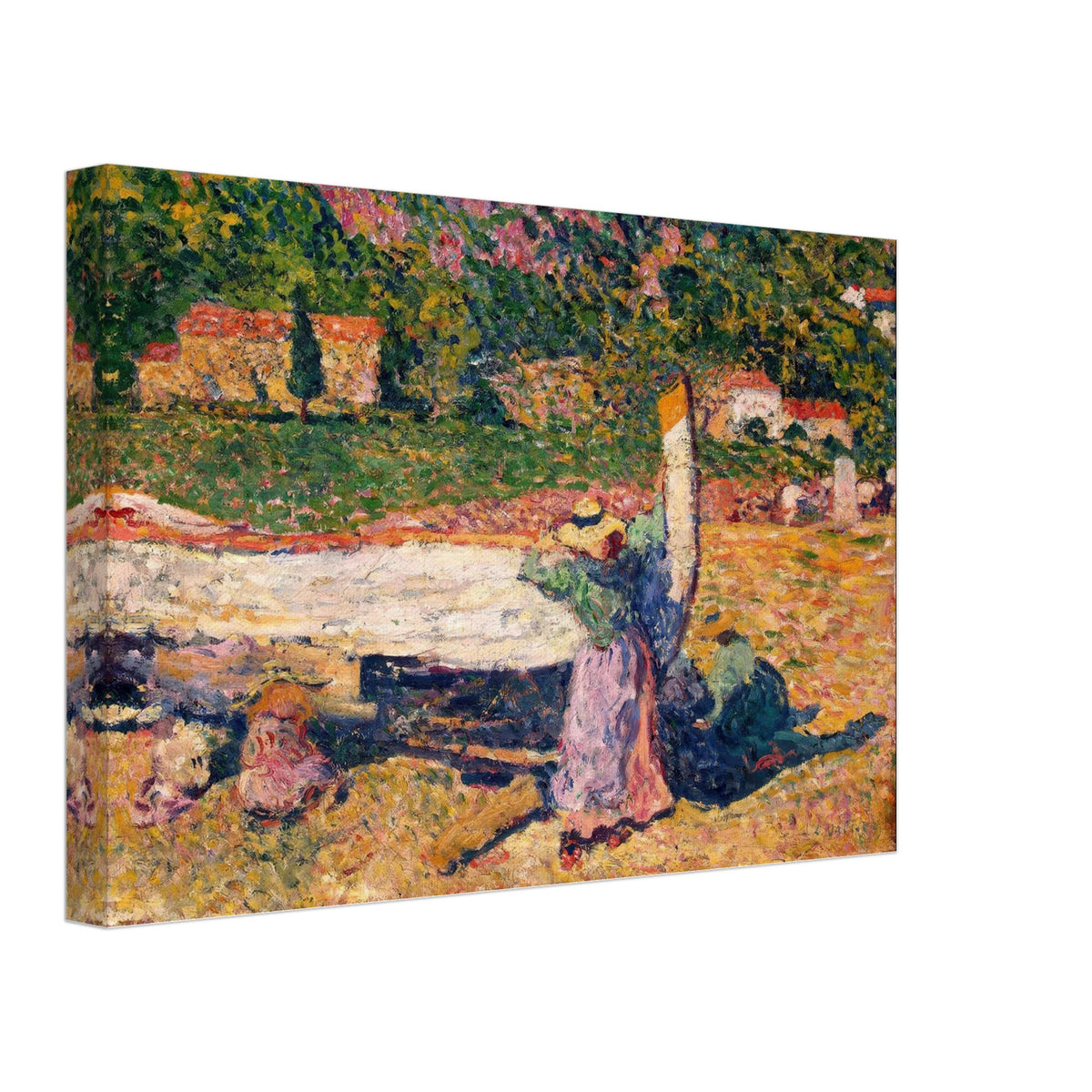 The Boat by Louis Valtat, canvas, view 2