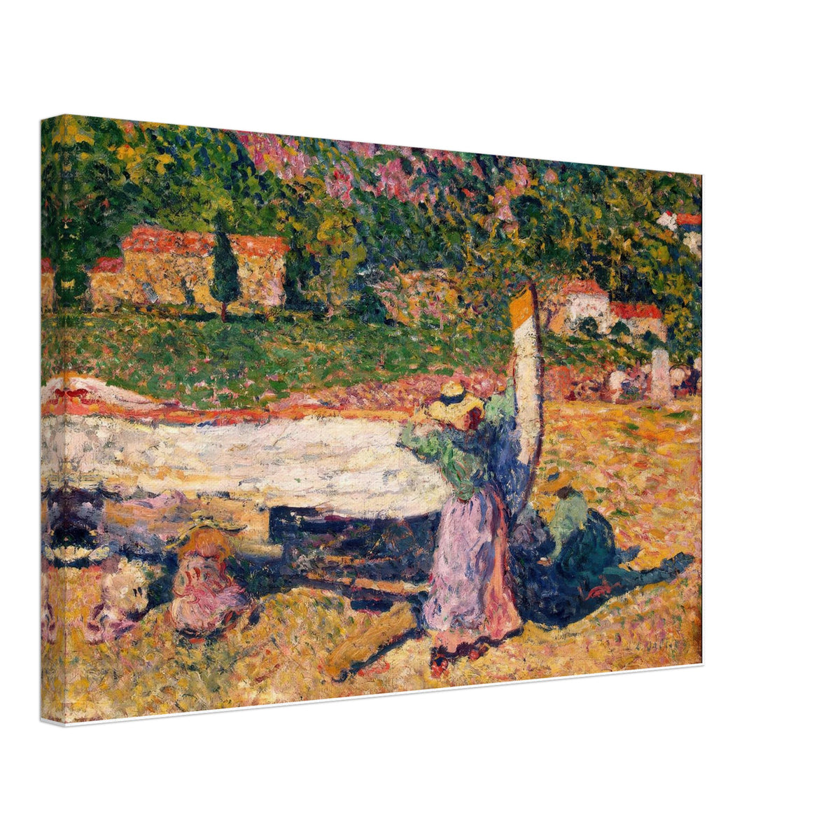 The Boat by Louis Valtat, canvas