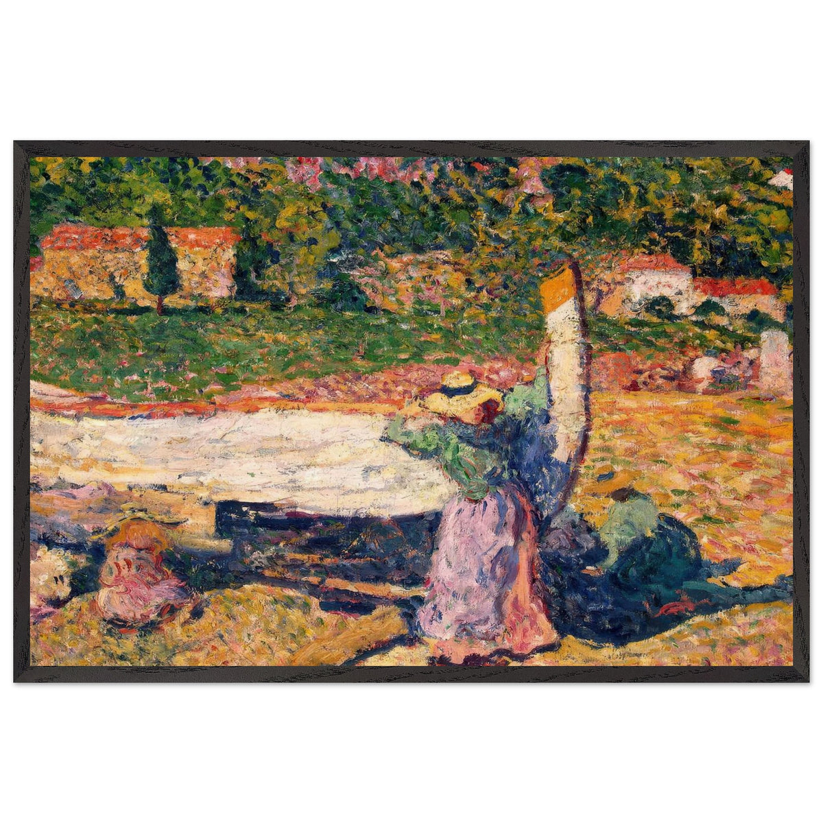 The Boat by Louis Valtat, framed poster