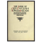 The Book of Old English Songs and Ballads by Eleanor Fortescue-Brickdale, framed poster