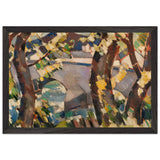 The Bridge and Schiehallion by John Duncan Fergusson, framed poster, view 2