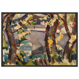 The Bridge and Schiehallion by John Duncan Fergusson, framed poster, view 3