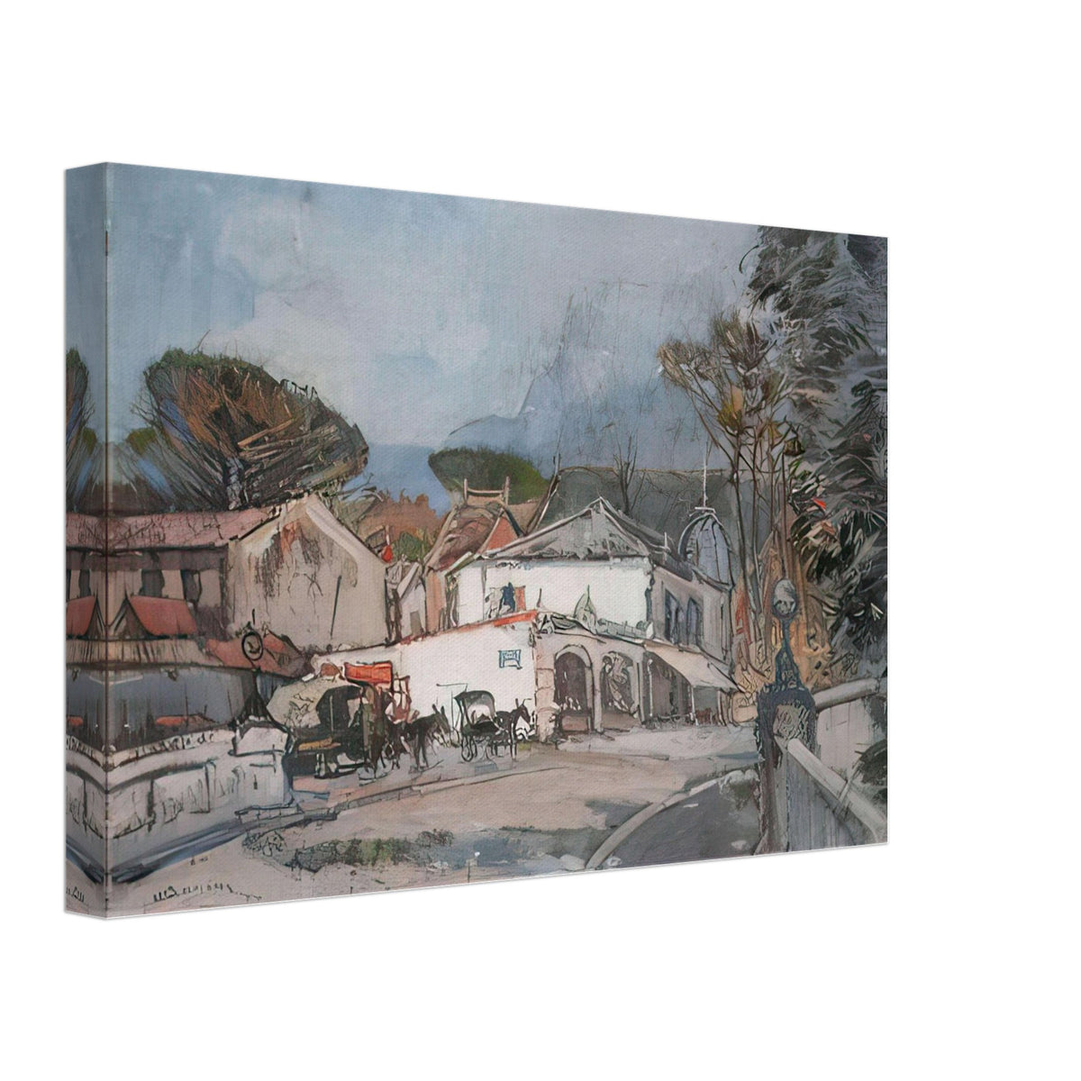 The Bridge, Rondebosch by Pieter Wenning, canvas, view 2