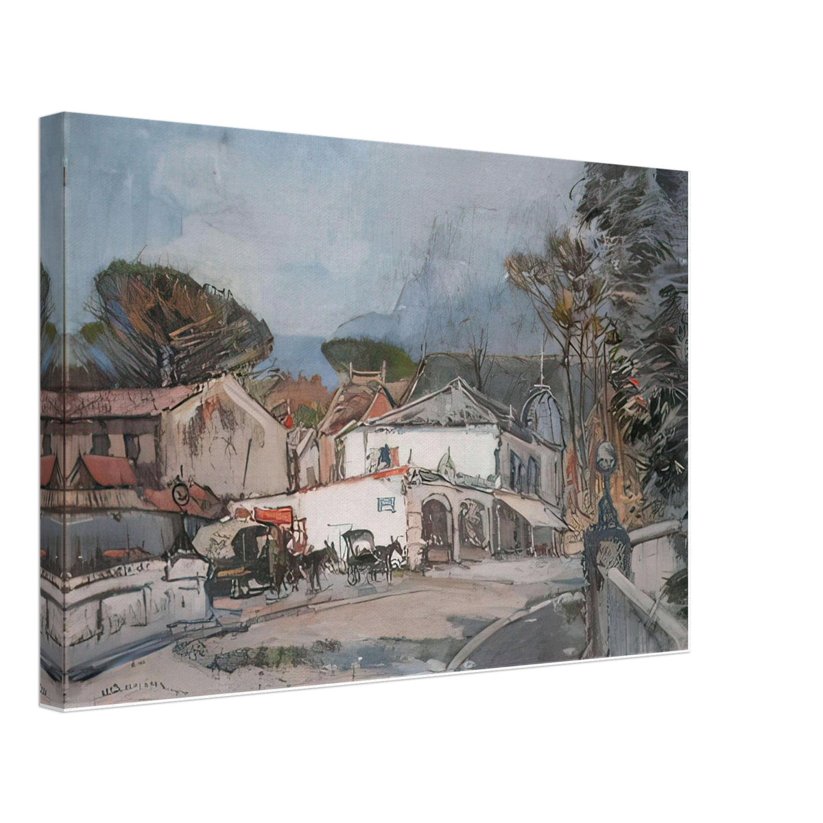 The Bridge, Rondebosch by Pieter Wenning, canvas