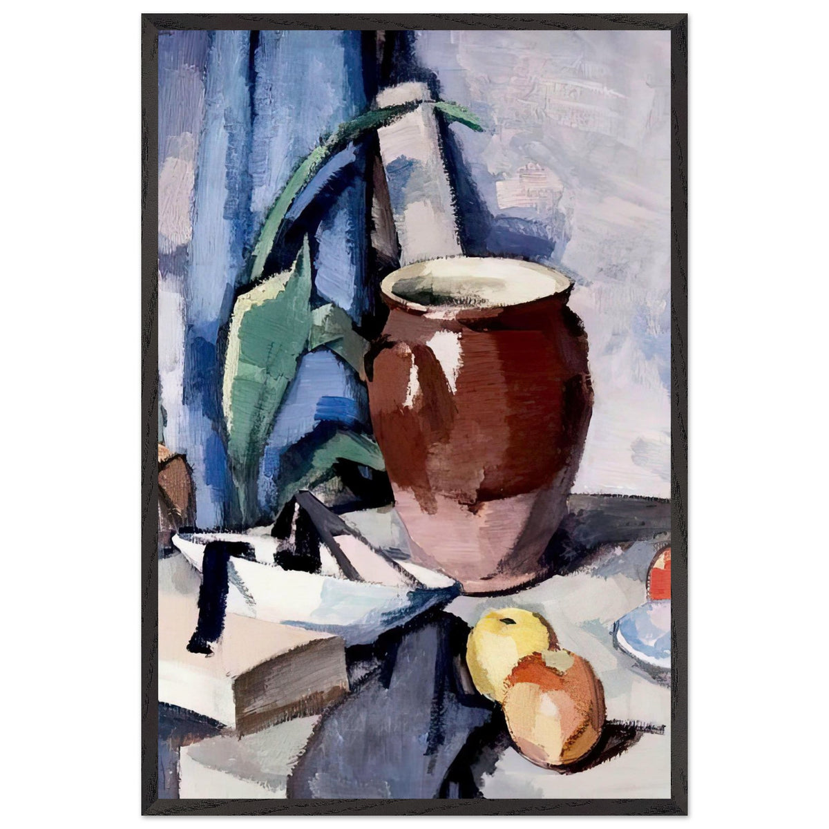 The Brown Crock by Samuel Peploe, framed poster