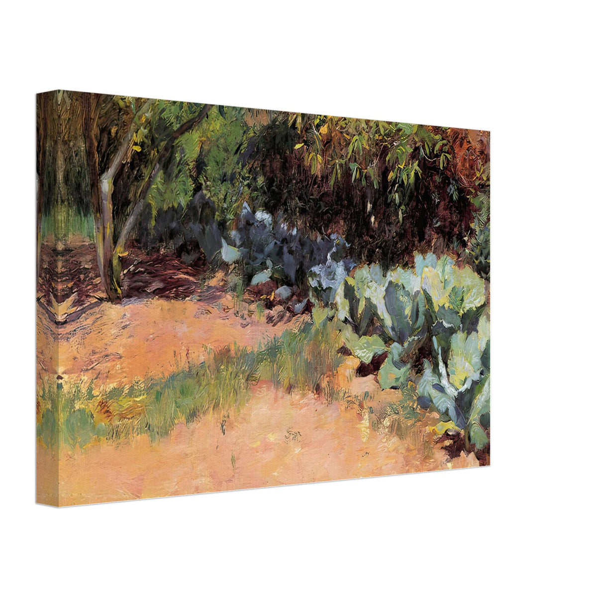 The Cabbage Patch by Guy Rose, canvas, view 2