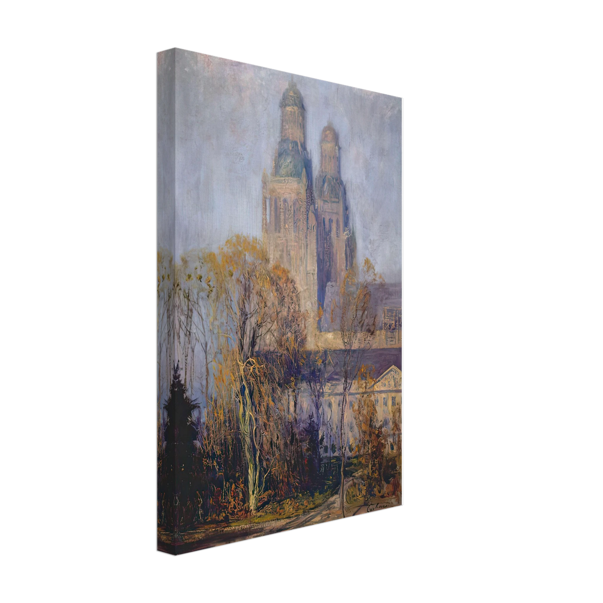 The Cathedral by Guy Rose, canvas, view 2