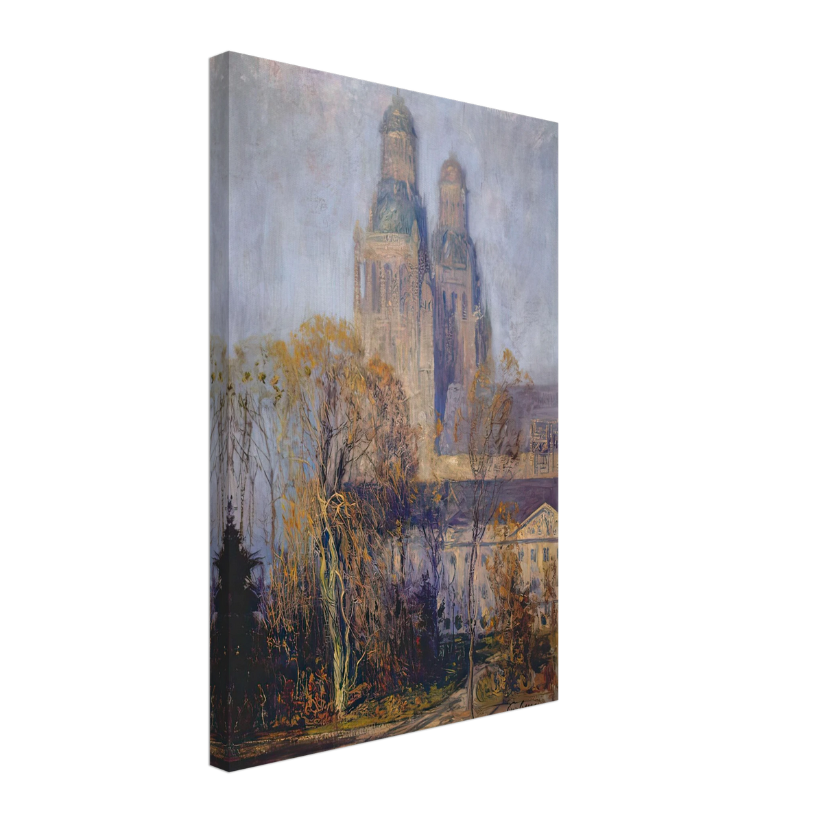 The Cathedral by Guy Rose, canvas