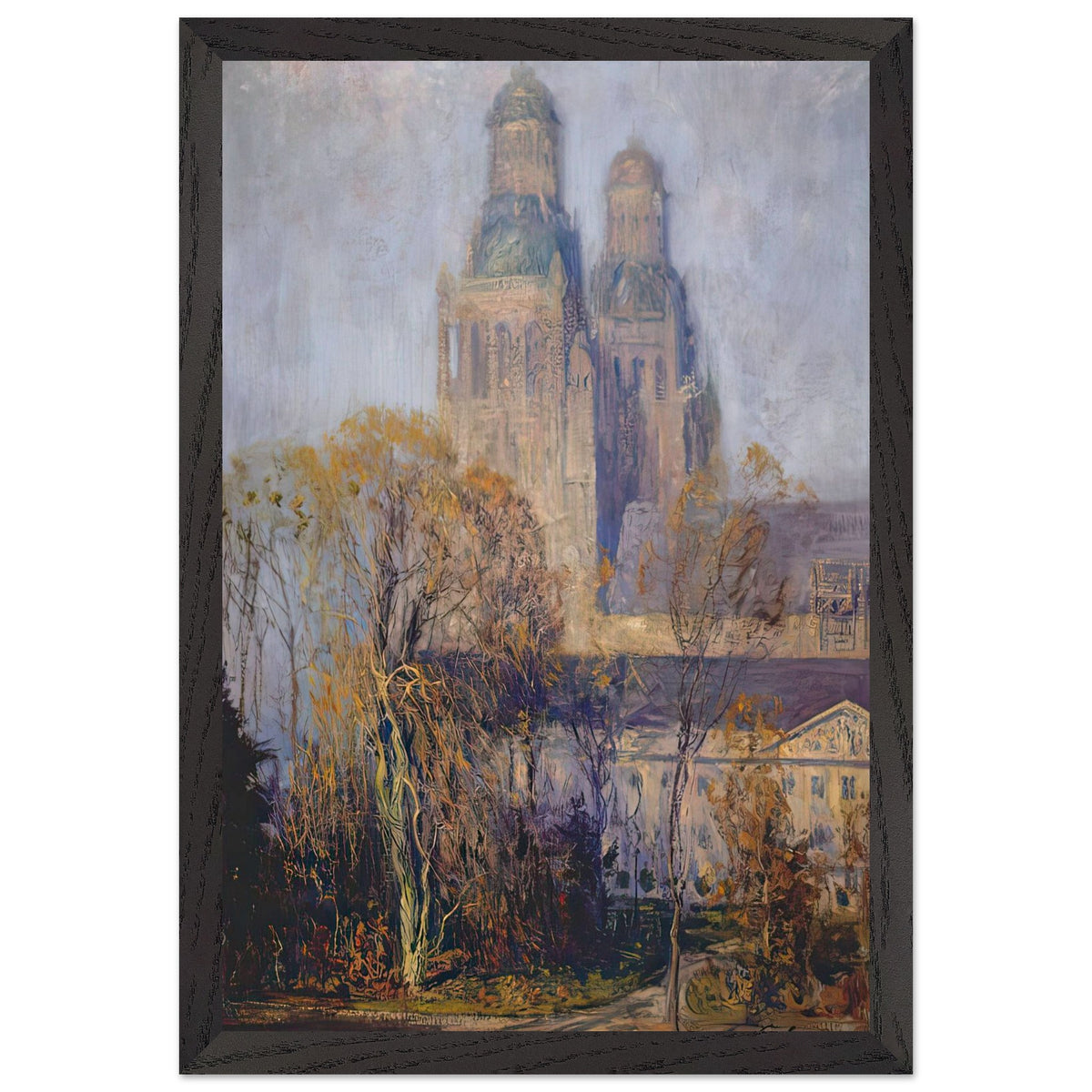 The Cathedral by Guy Rose, framed poster, view 2