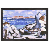 The Cathedral Rocks by Samuel Peploe, framed poster, view 2