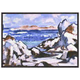 The Cathedral Rocks by Samuel Peploe, framed poster, view 3