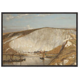 The Chalk Pit by Algernon Talmage, framed poster, view 3