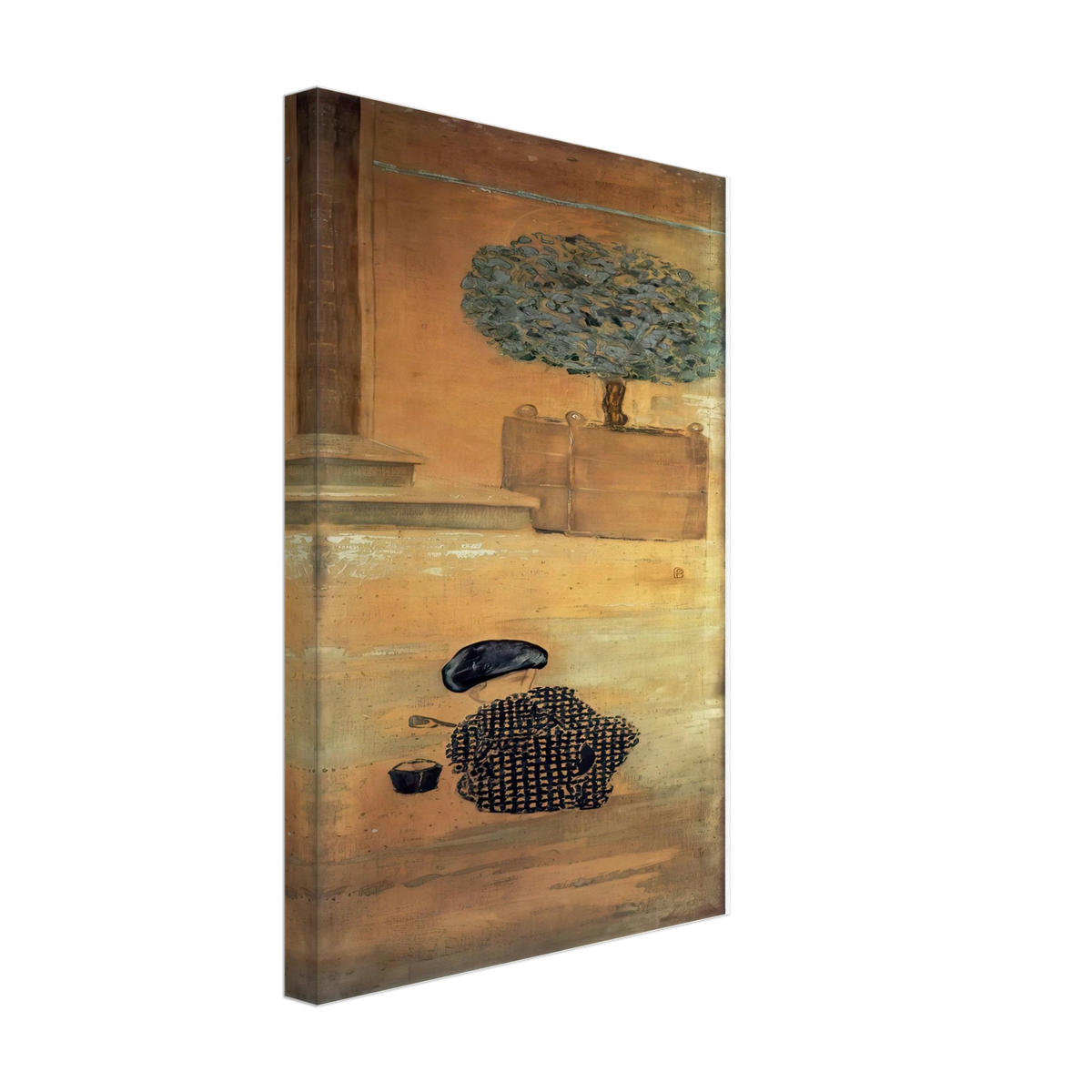The Child with a Sandcastle, or The Child with a Bucket by Pierre Bonnard, canvas, view 2
