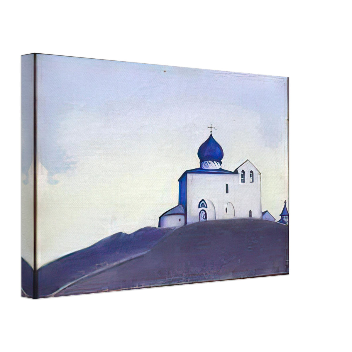 The Church in the Name of St. Sergius in America by Nicholas Roerich, canvas, view 2