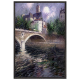 The Church of St. Gervais by Gustave Loiseau, framed poster