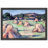 The Cornfield, Douglas Hall by Samuel Peploe, framed poster, view 2