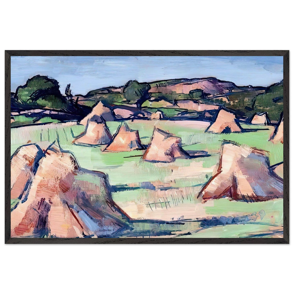 The Cornfield, Douglas Hall by Samuel Peploe, framed poster