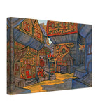 The Court of Prince Vladimir Galitsky by Nicholas Roerich, canvas, view 2